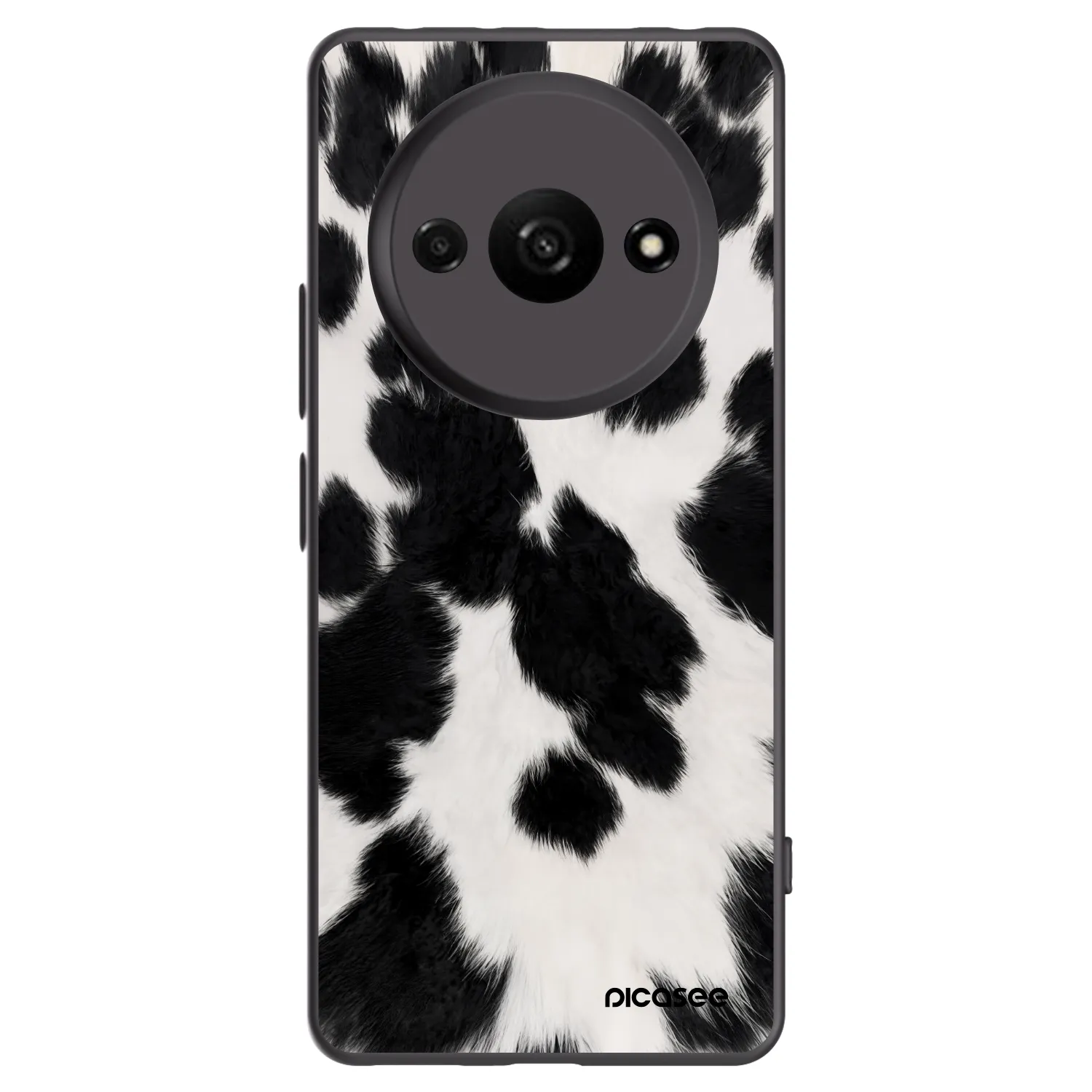 Picasee silikonový černý obal pro Xiaomi Redmi A3 - Black Moo