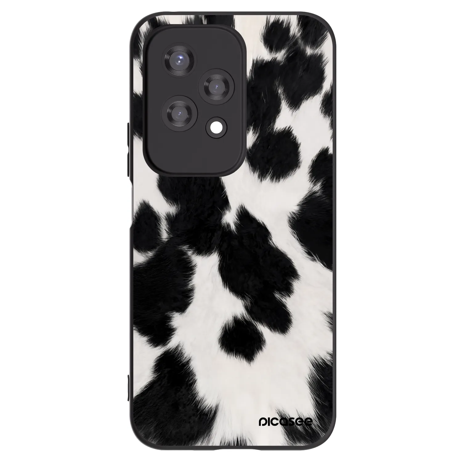 Picasee silikonový černý obal pro Honor 200 Lite - Black Moo