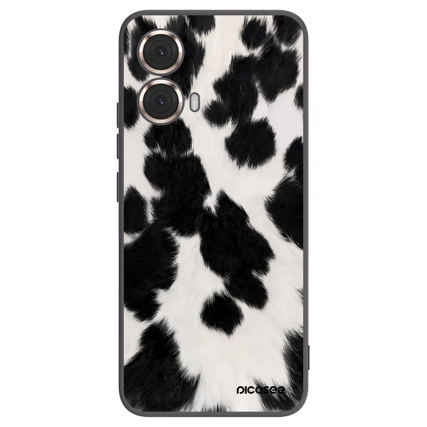 Picasee silikonový černý obal pro Motorola Moto G85 - Black Moo