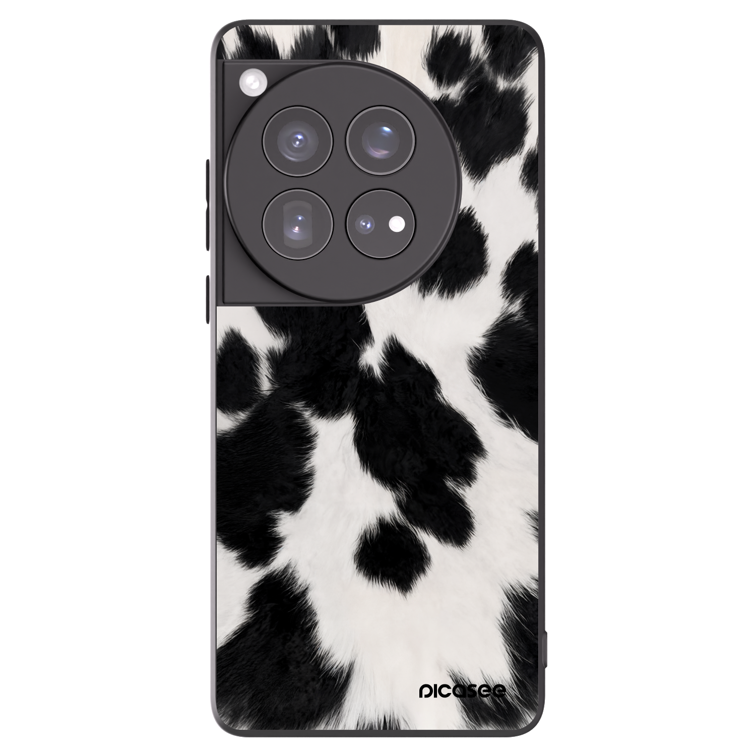 Picasee silikonový černý obal pro OnePlus 12 5G - Black Moo