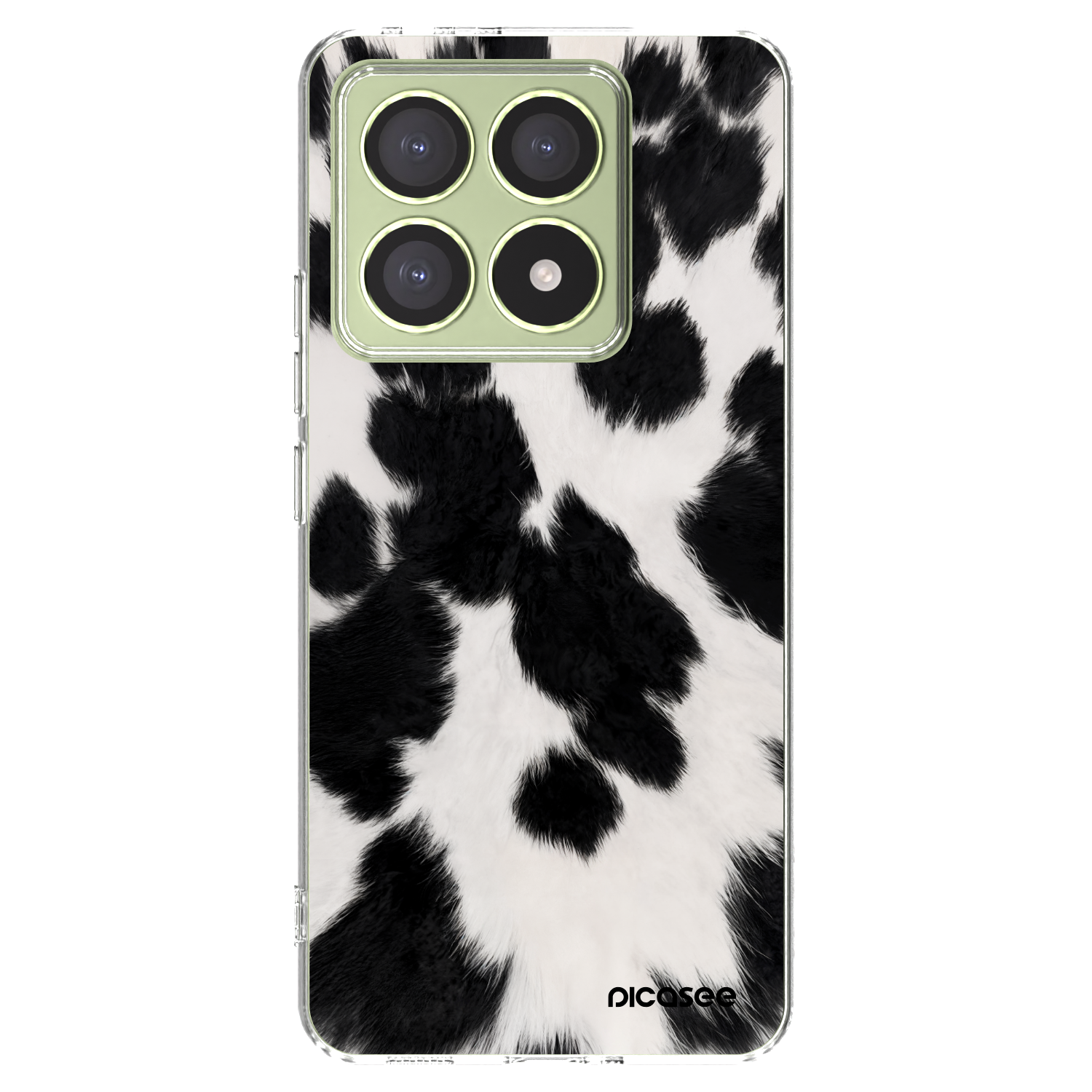 Picasee silikonový průhledný obal pro Xiaomi 14T - Black Moo