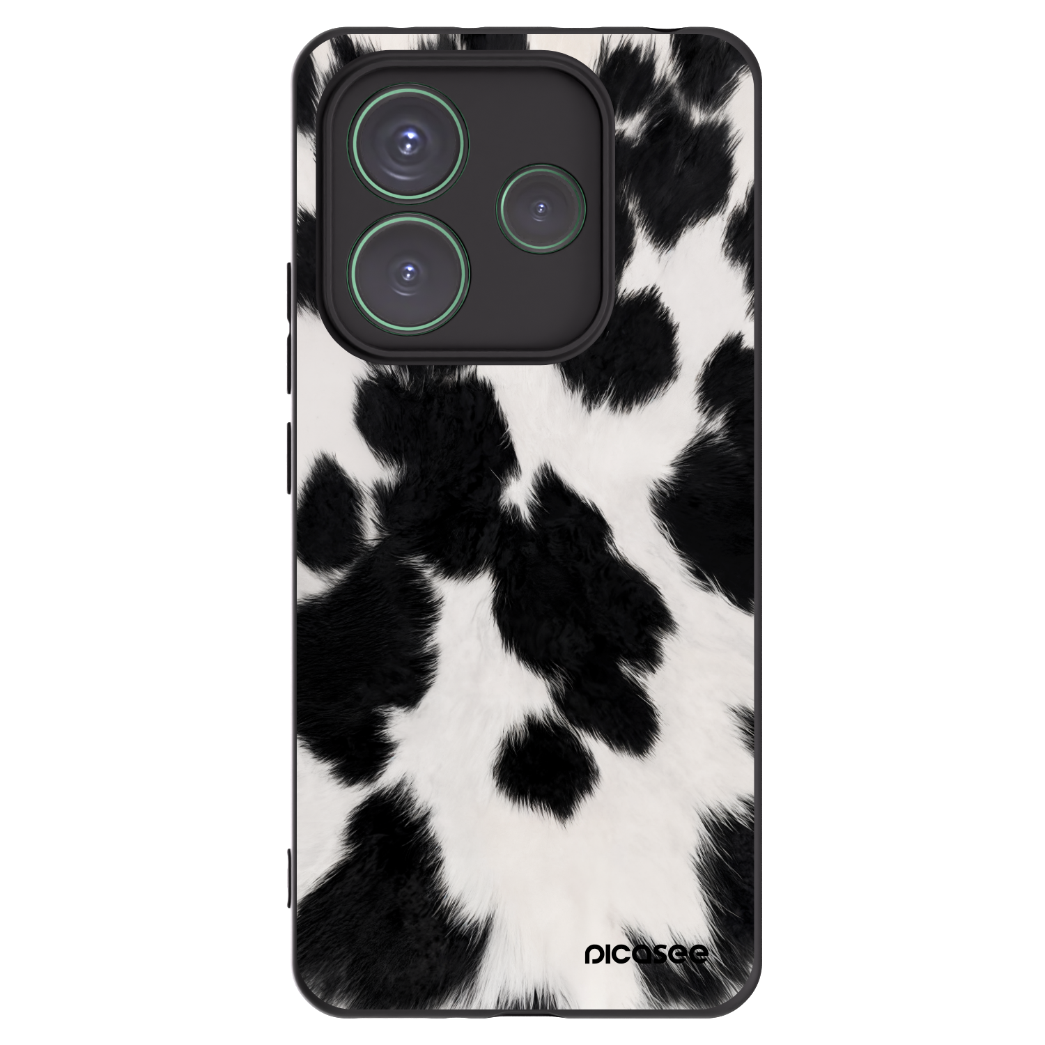 Picasee silikonový černý obal pro Xiaomi Redmi Note 14 5G - Black Moo