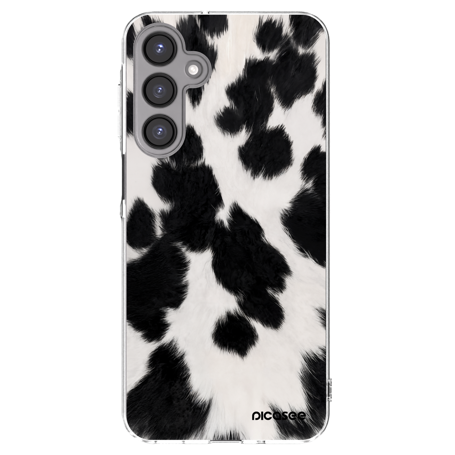 Picasee silikonový průhledný obal pro Samsung Galaxy A16 5G - Black Moo