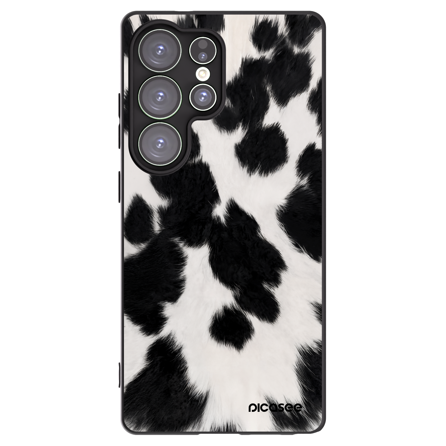 Picasee silikonový černý obal pro Samsung Galaxy S25 Ultra 5G - Black Moo