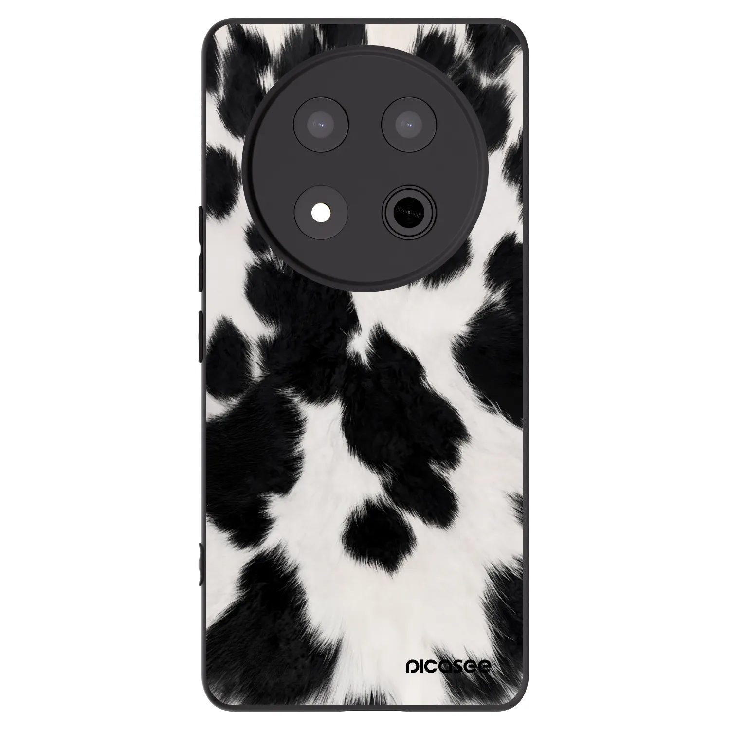 Picasee silikonový černý obal pro Honor Magic7 Lite 5G - Black Moo