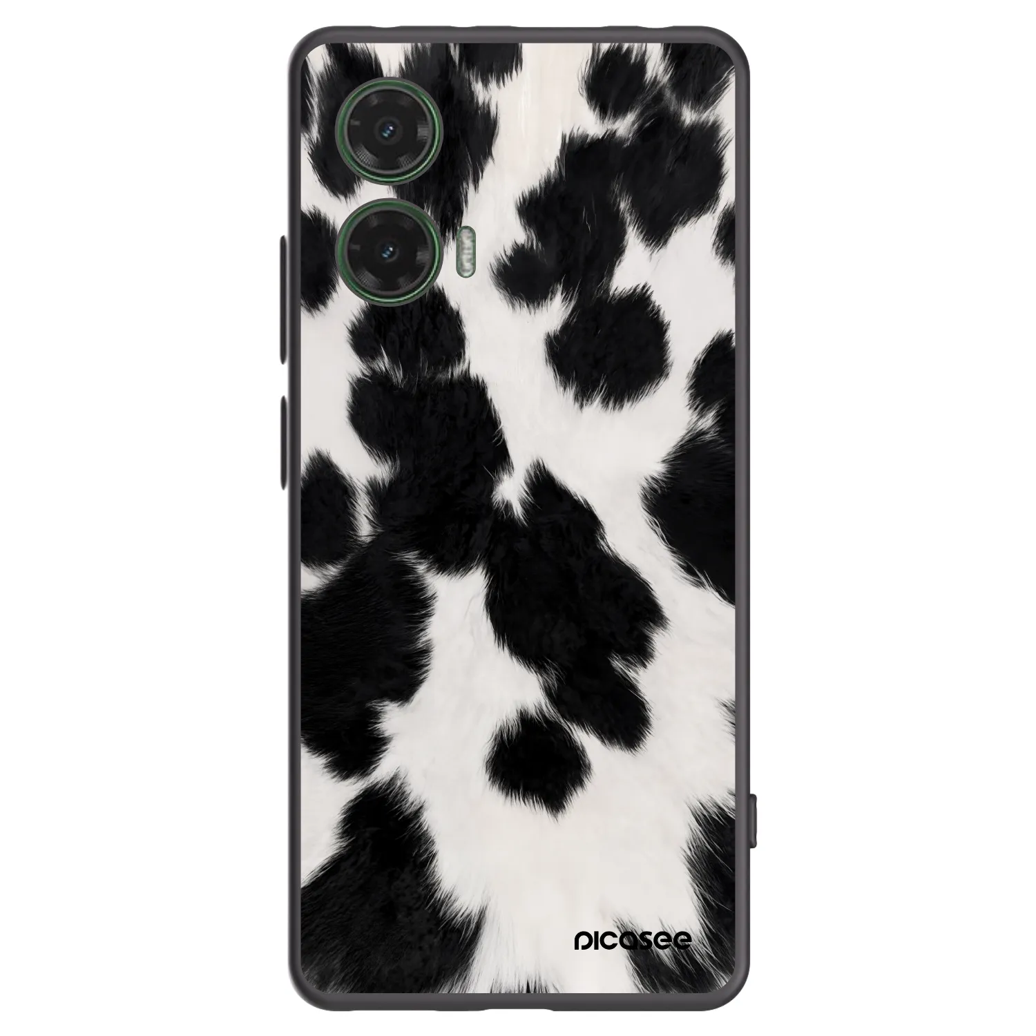 Picasee silikonový černý obal pro Motorola Moto G35 5G - Black Moo