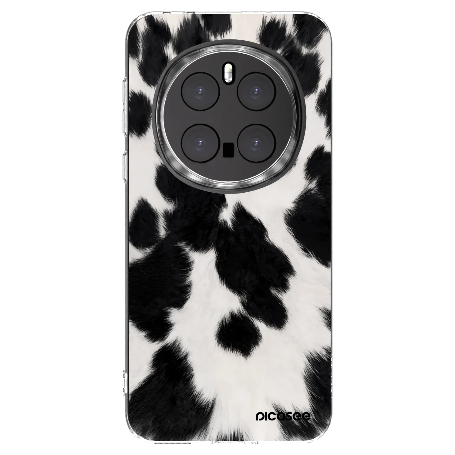 Picasee silikonový průhledný obal pro Honor Magic7 Pro 5G - Black Moo