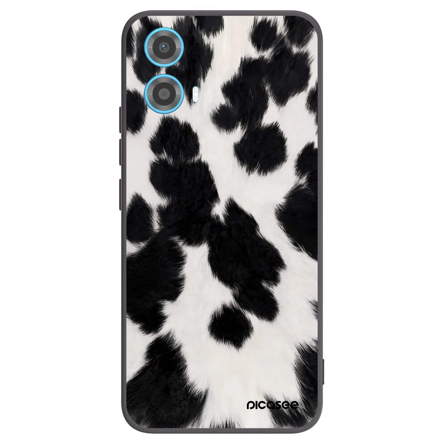 Picasee silikonový černý obal pro Motorola Moto G34 5G - Black Moo