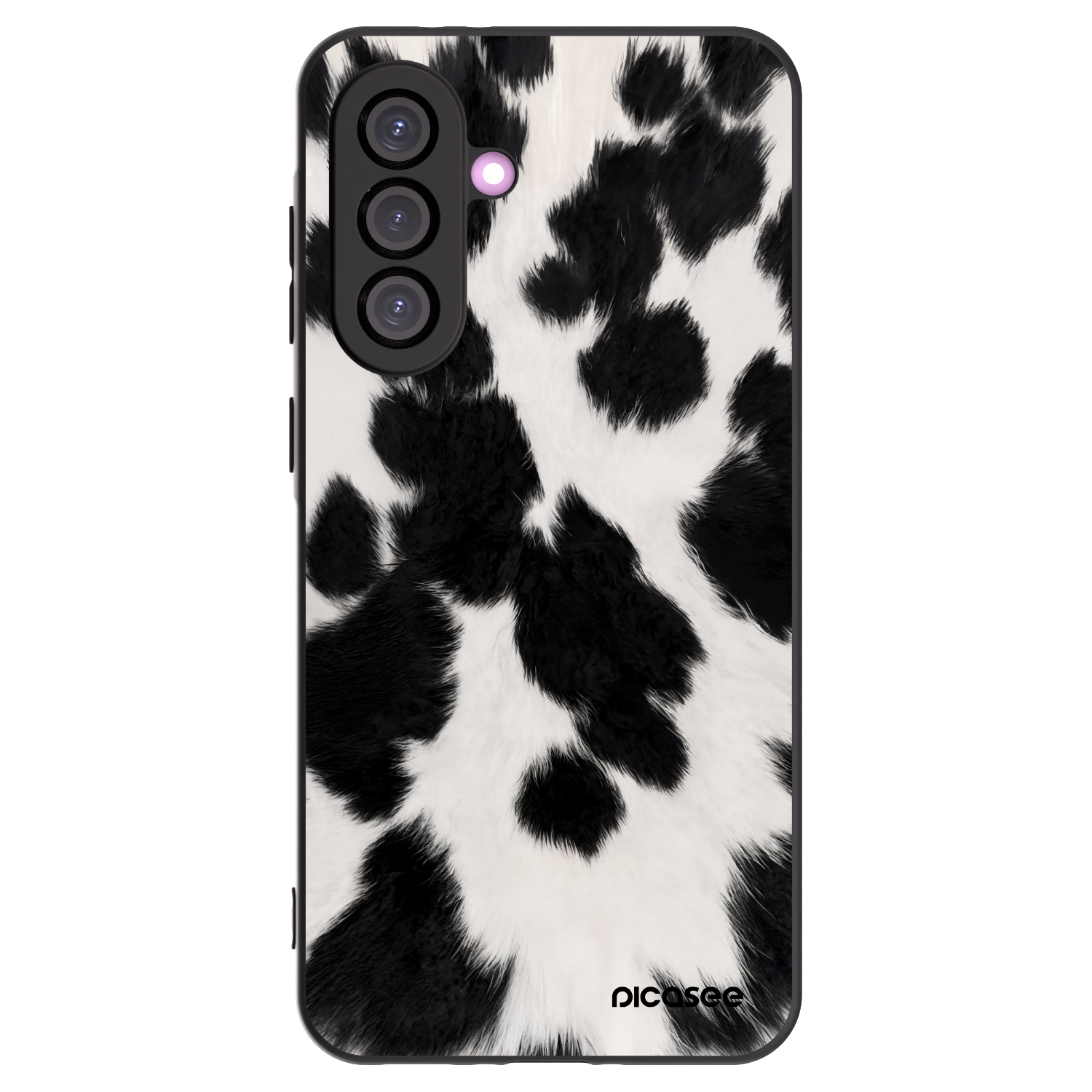 Picasee silikonový černý obal pro Samsung Galaxy A36 5G - Black Moo