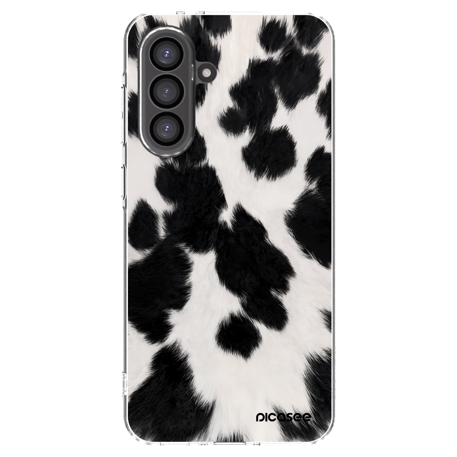 Picasee silikonový průhledný obal pro Samsung Galaxy A36 5G - Black Moo