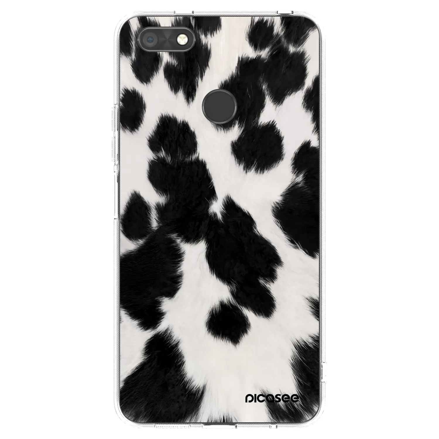 Picasee silikonový průhledný obal pro Huawei P9 Lite Mini - Black Moo
