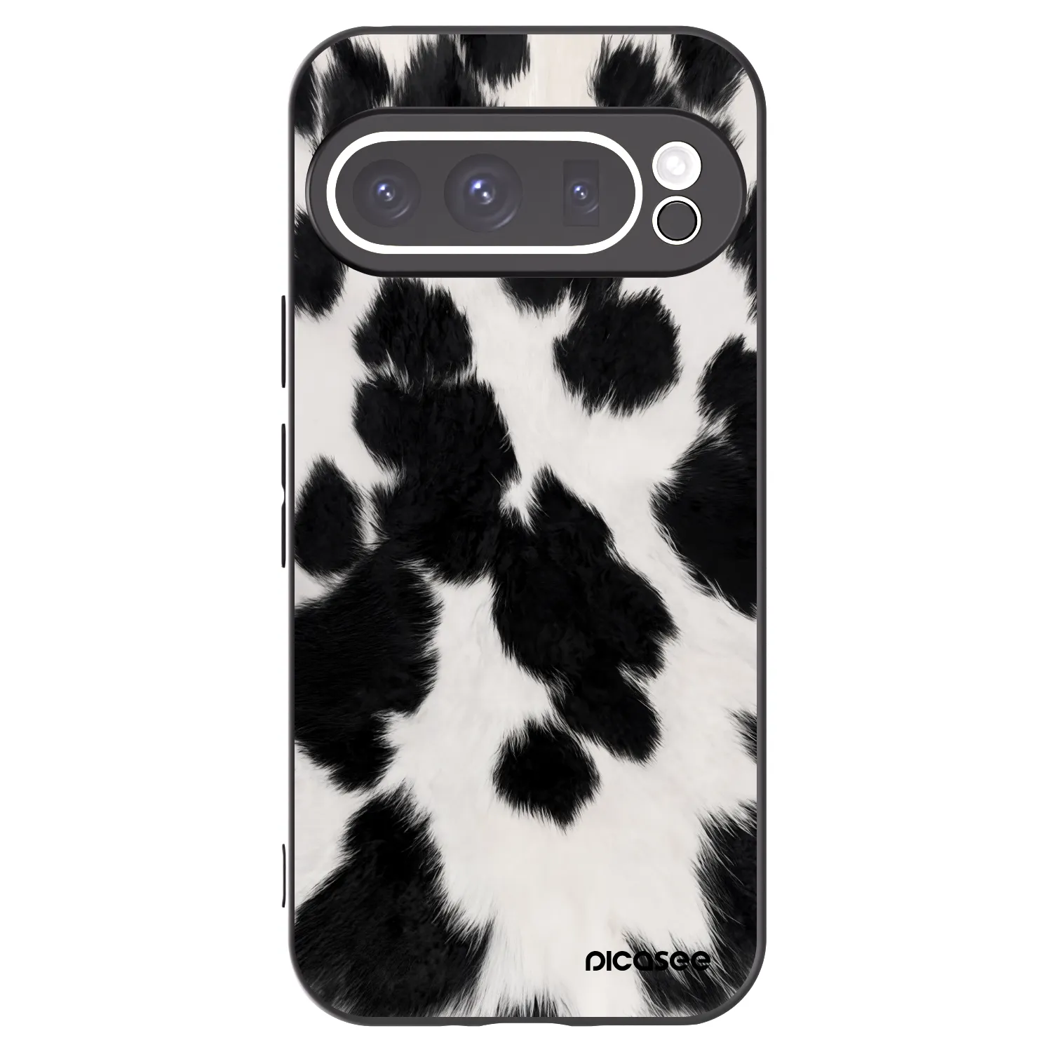 Picasee silikonový černý obal pro Google Pixel 9 Pro - Black Moo