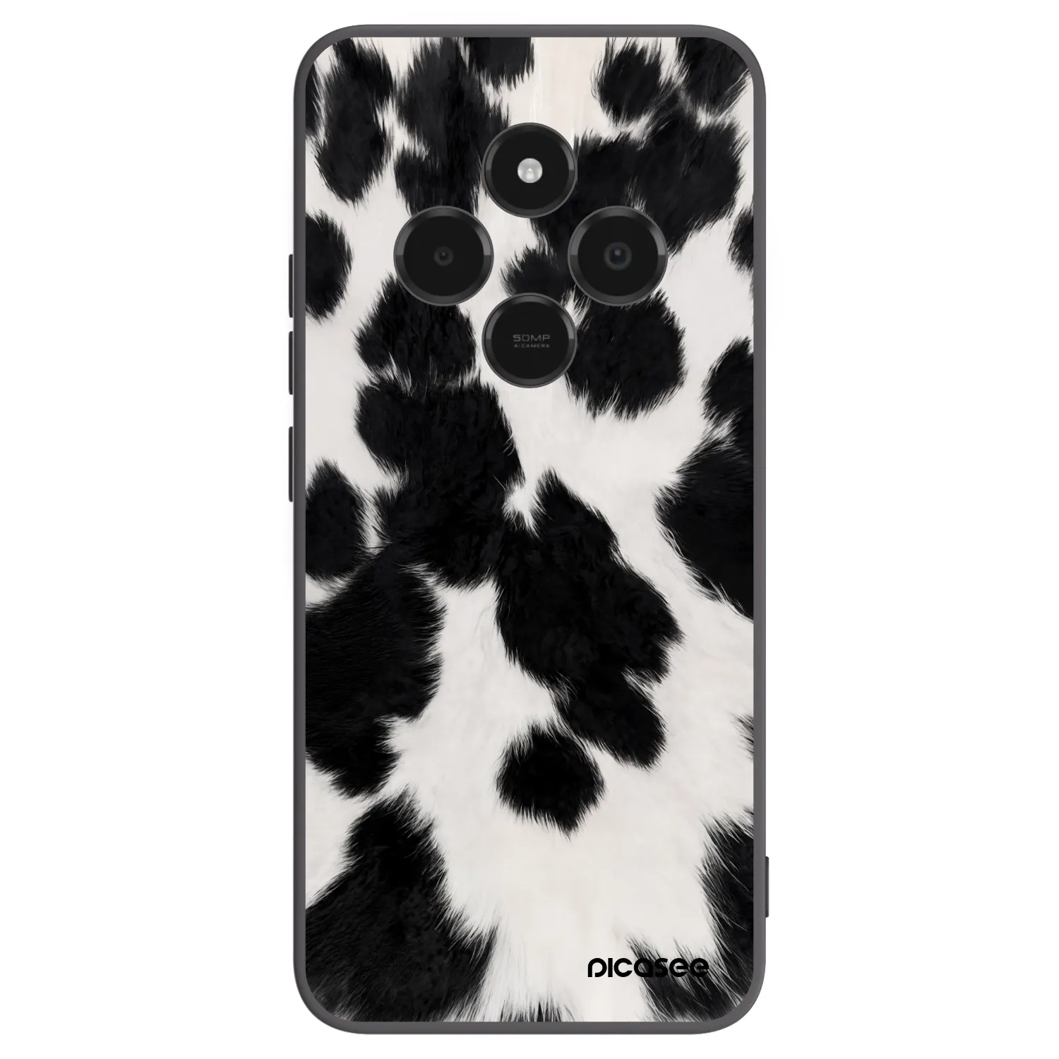 Picasee silikonový černý obal pro Xiaomi Poco C75 - Black Moo