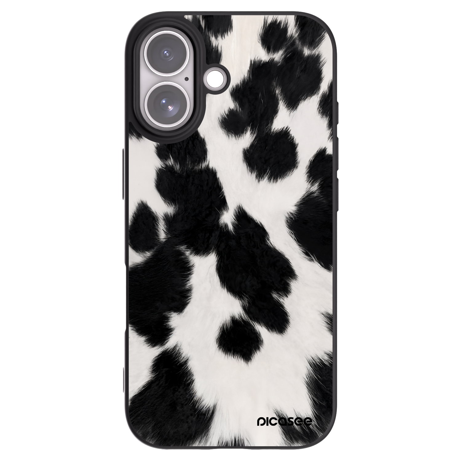Picasee silikonový černý obal pro Apple iPhone 17 - Black Moo