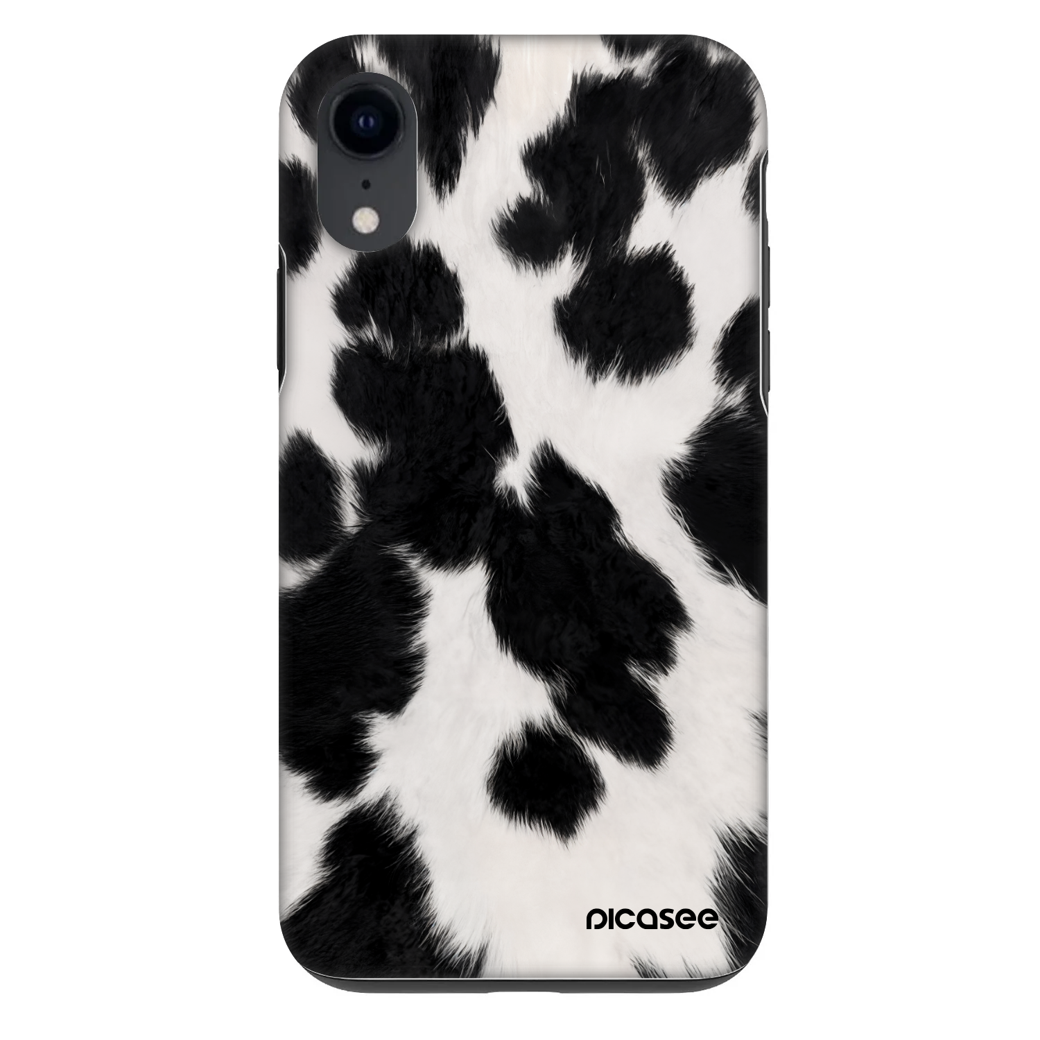 Picasee Fashion Case pro Apple iPhone XR - Black Moo