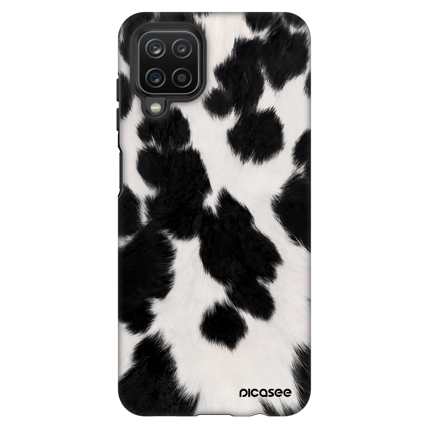 Picasee Fashion Case pro Samsung Galaxy A12 A125F - Black Moo