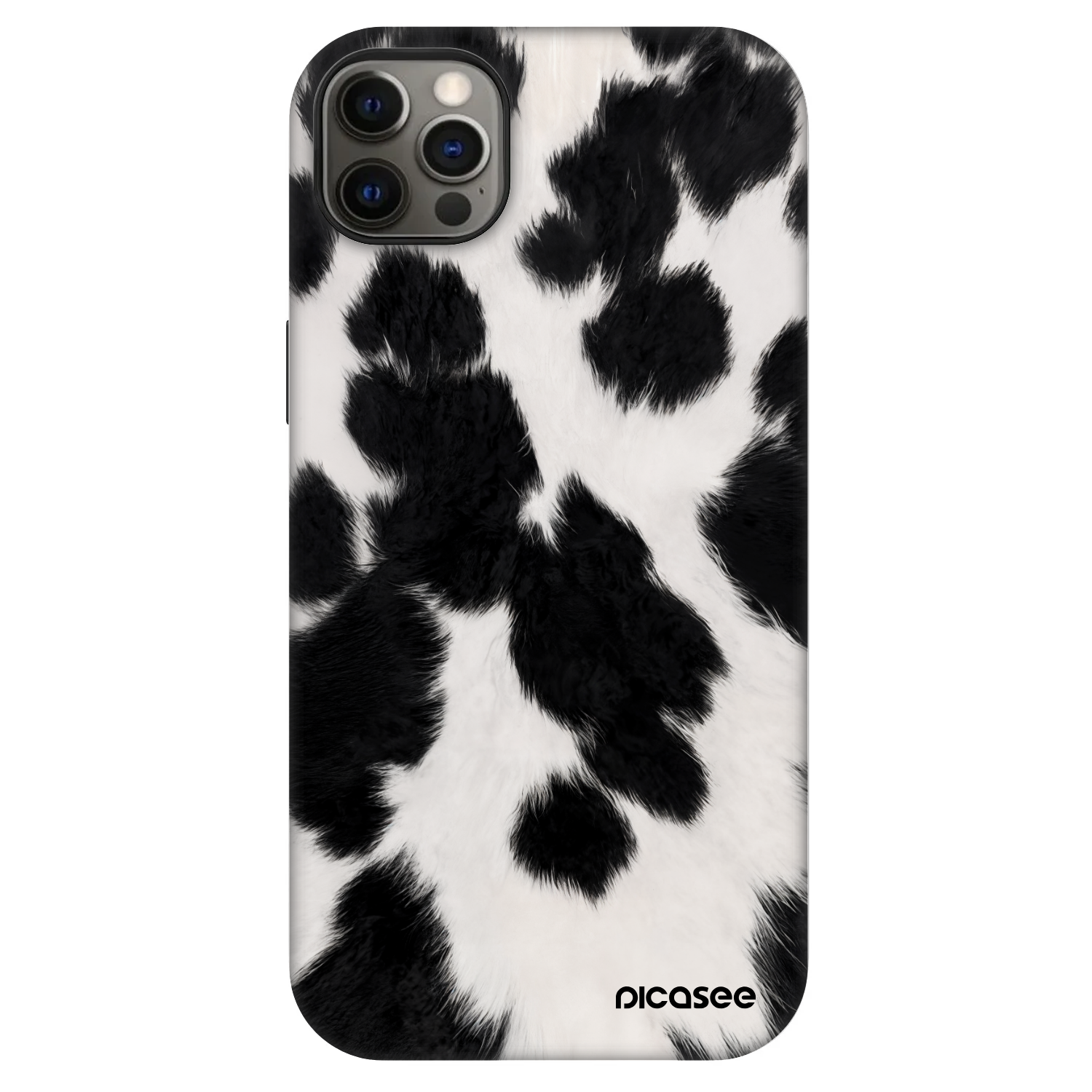 Picasee Fashion Case MagSafe Apple iPhone 12 Pro Max - Black Moo