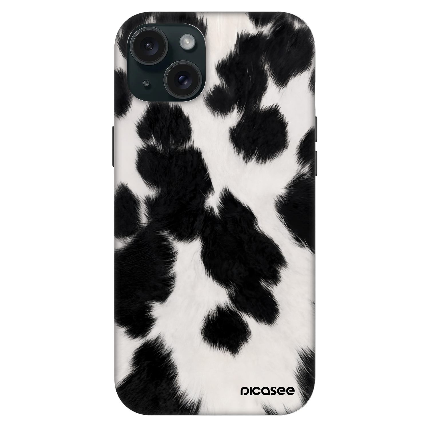Picasee Fashion Case MagSafe Apple iPhone 15 Plus - Black Moo