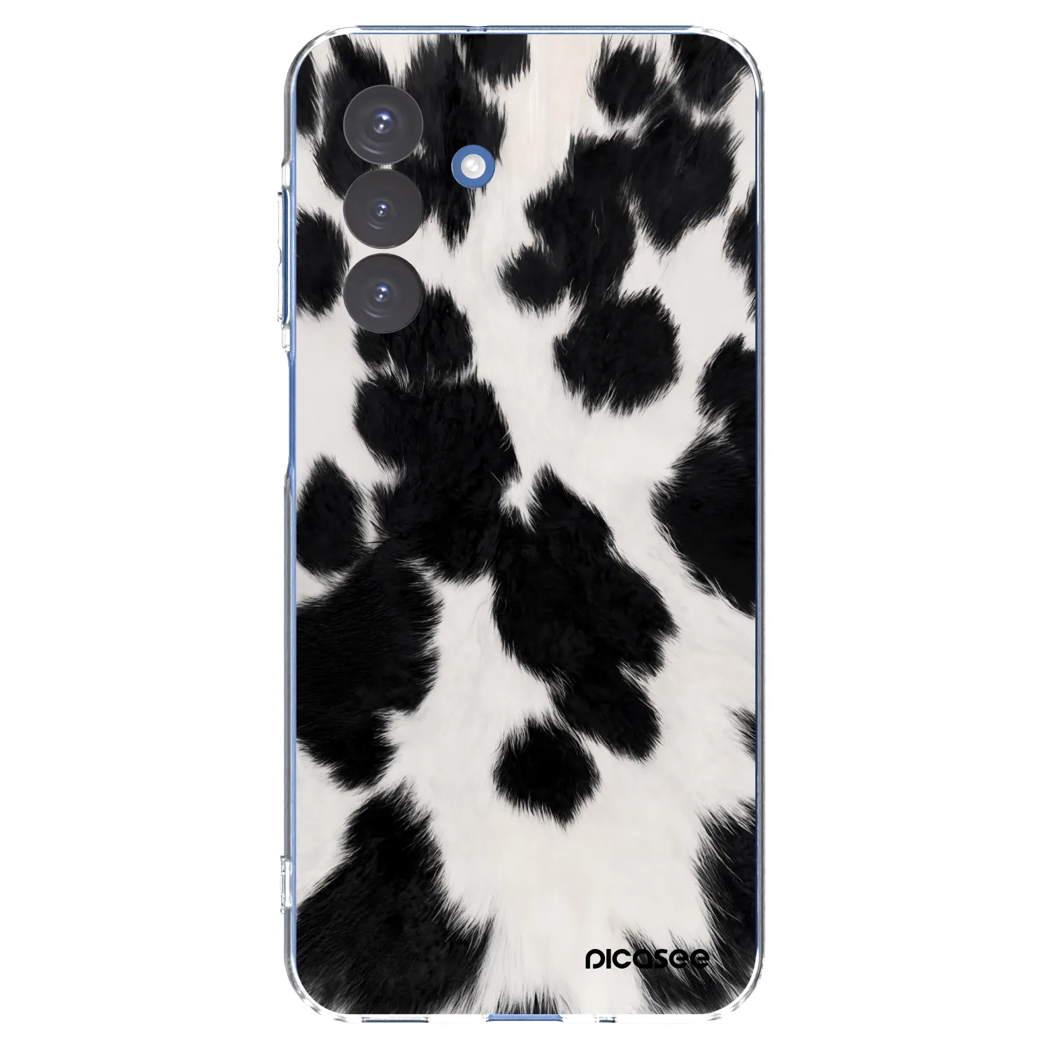 Picasee silikonový průhledný obal pro Samsung Galaxy A17 5G - Black Moo