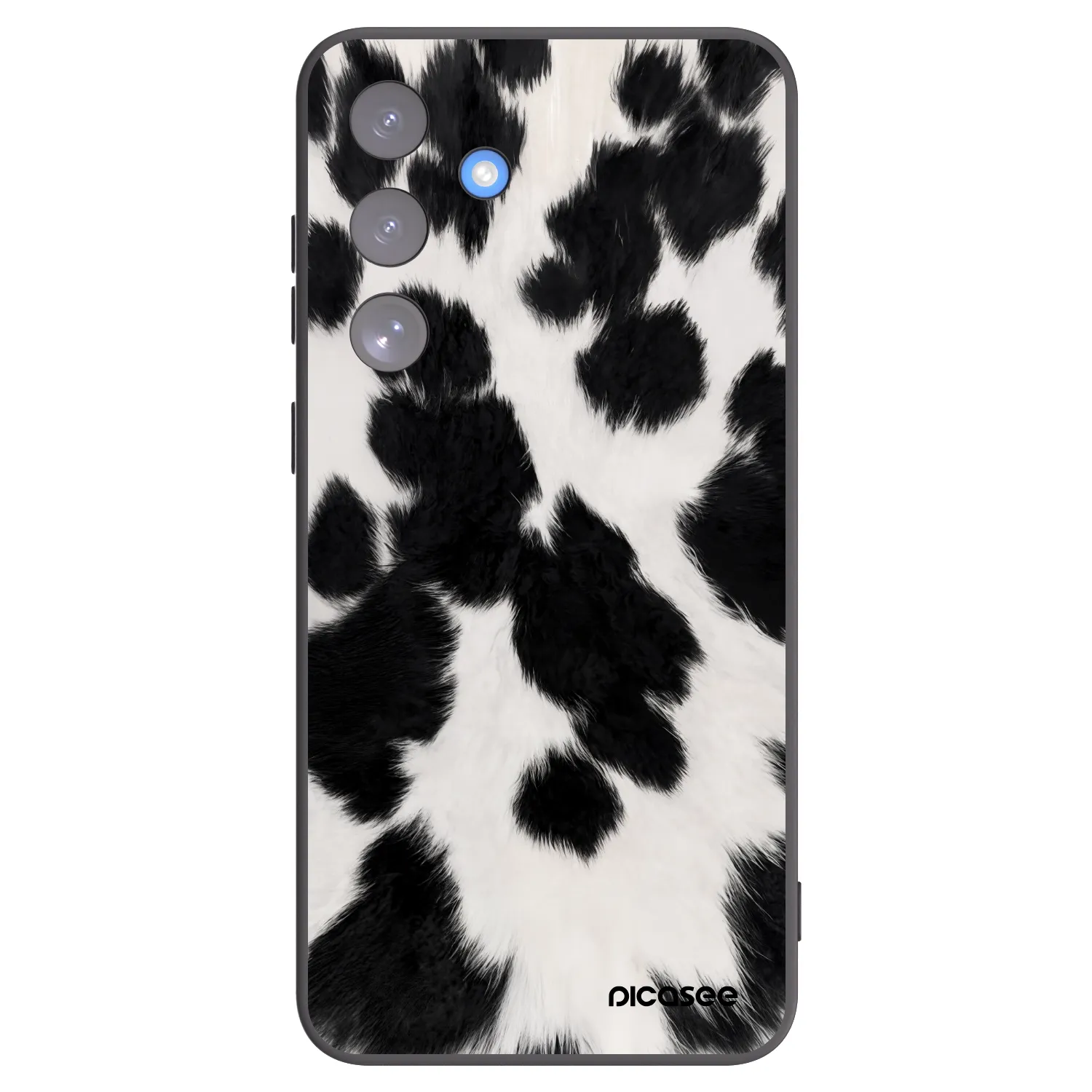 Picasee silikonový černý obal pro Samsung Galaxy S25 FE 5G - Black Moo