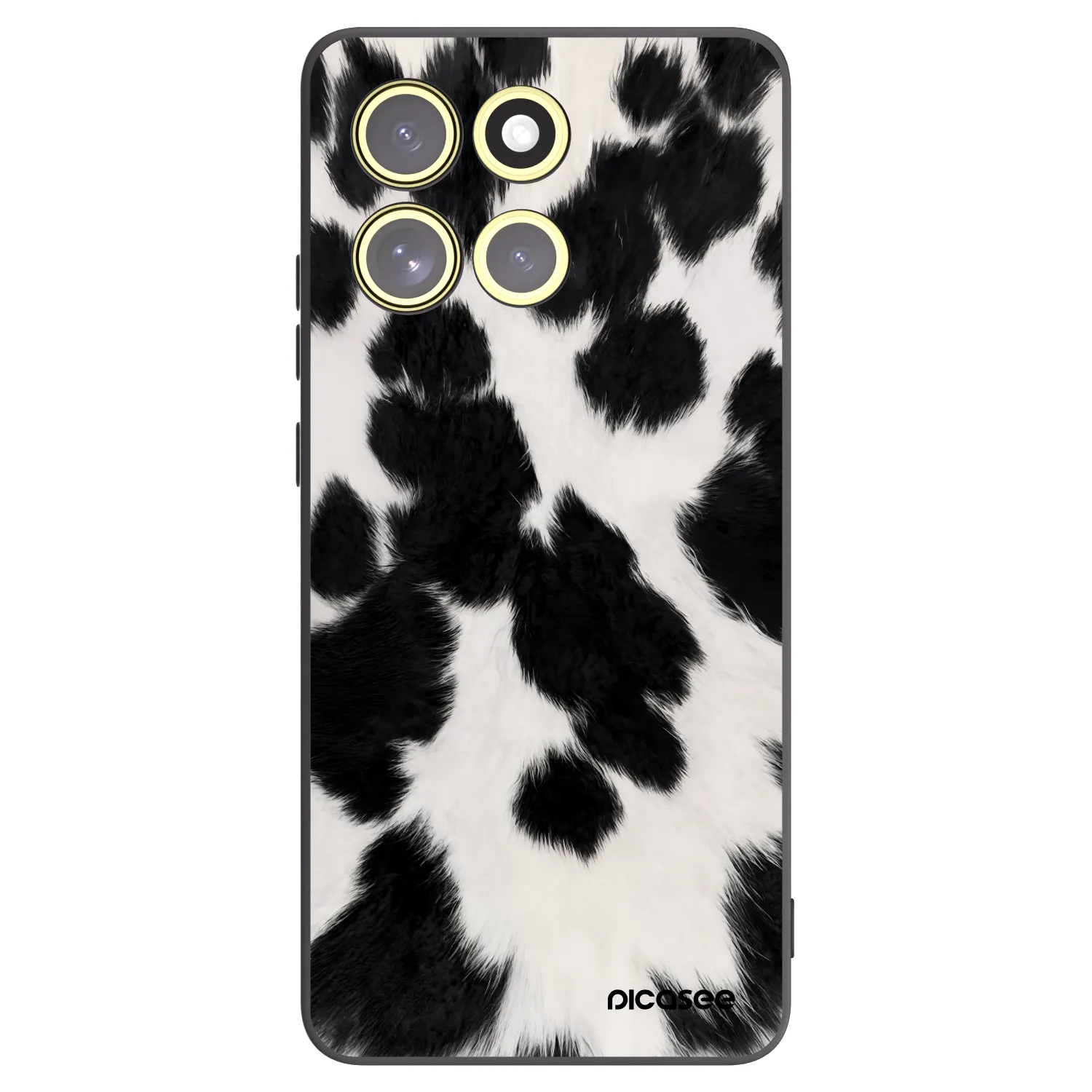 Picasee silikonový černý obal pro Motorola Moto G86 Power 5G - Black Moo