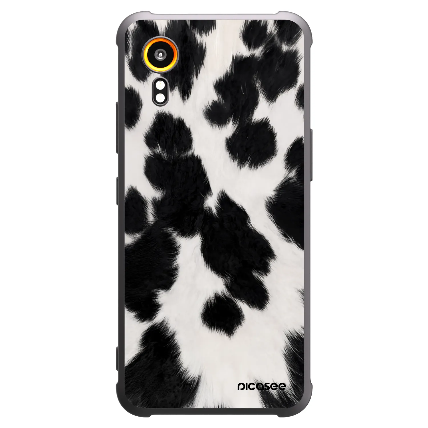 Picasee silikonový černý obal pro Samsung Galaxy Xcover 7 - Black Moo