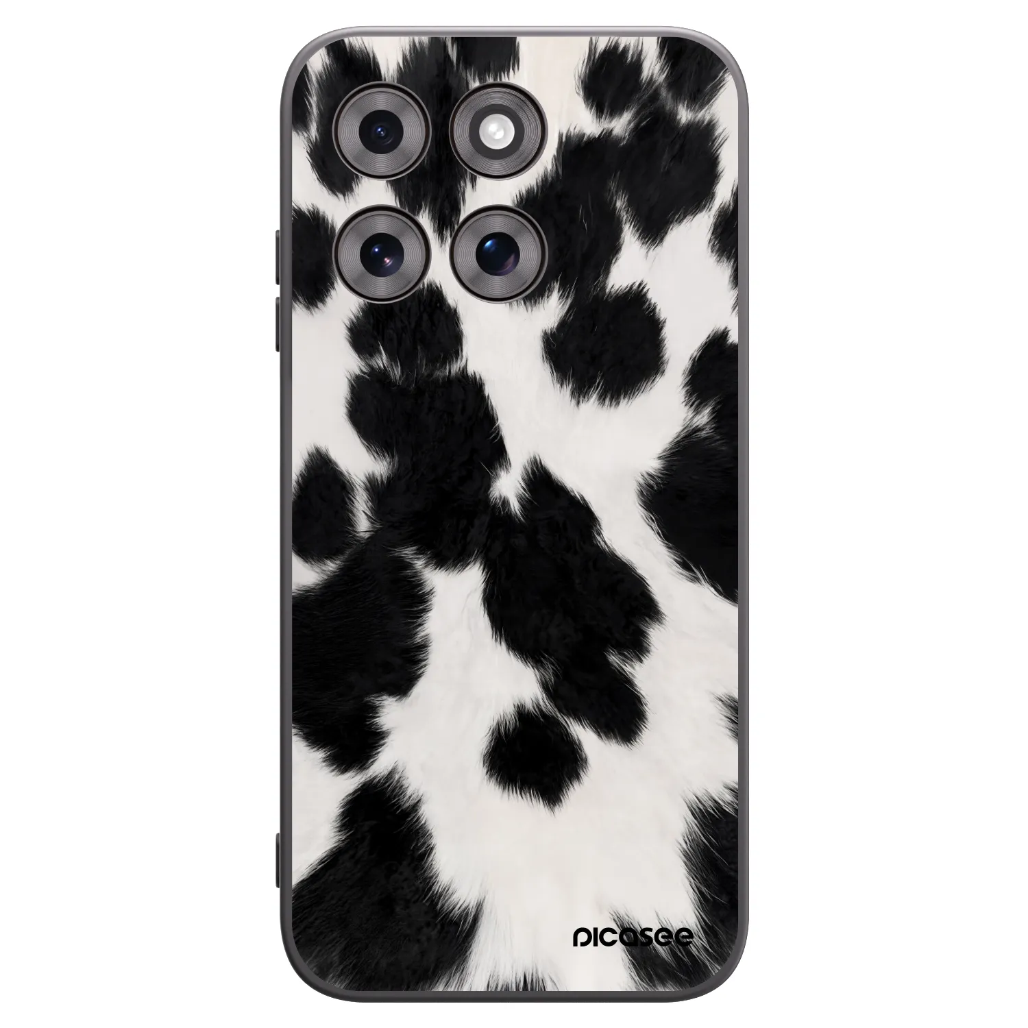 Picasee silikonový černý obal pro Motorola Moto G77 - Black Moo