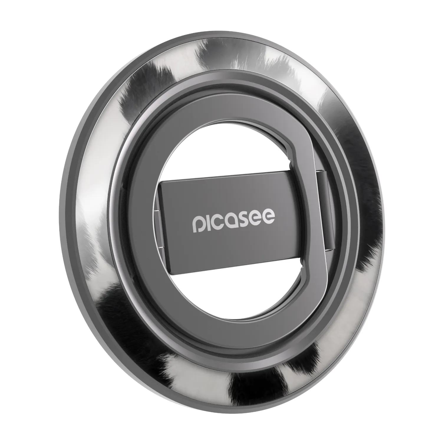 Picasee Magnetický držák - Černý - Black Moo