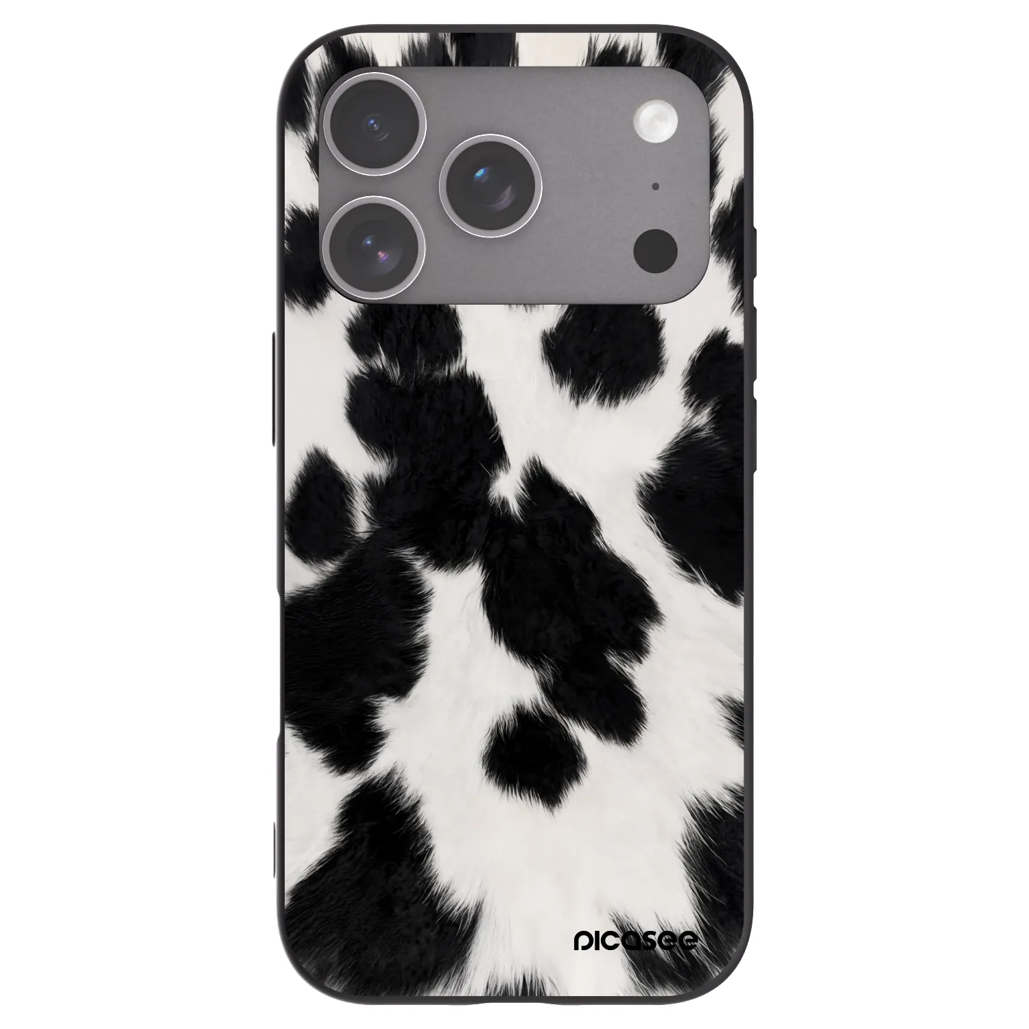 Picasee silikonový černý obal pro Apple iPhone 18 Pro - Black Moo