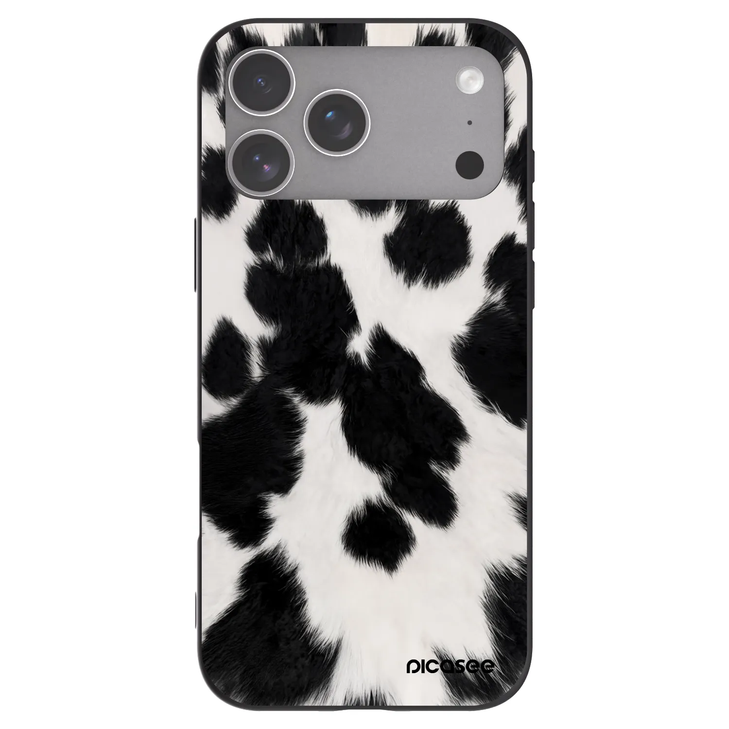Picasee silikonový černý obal pro Apple iPhone 18 Pro Max - Black Moo