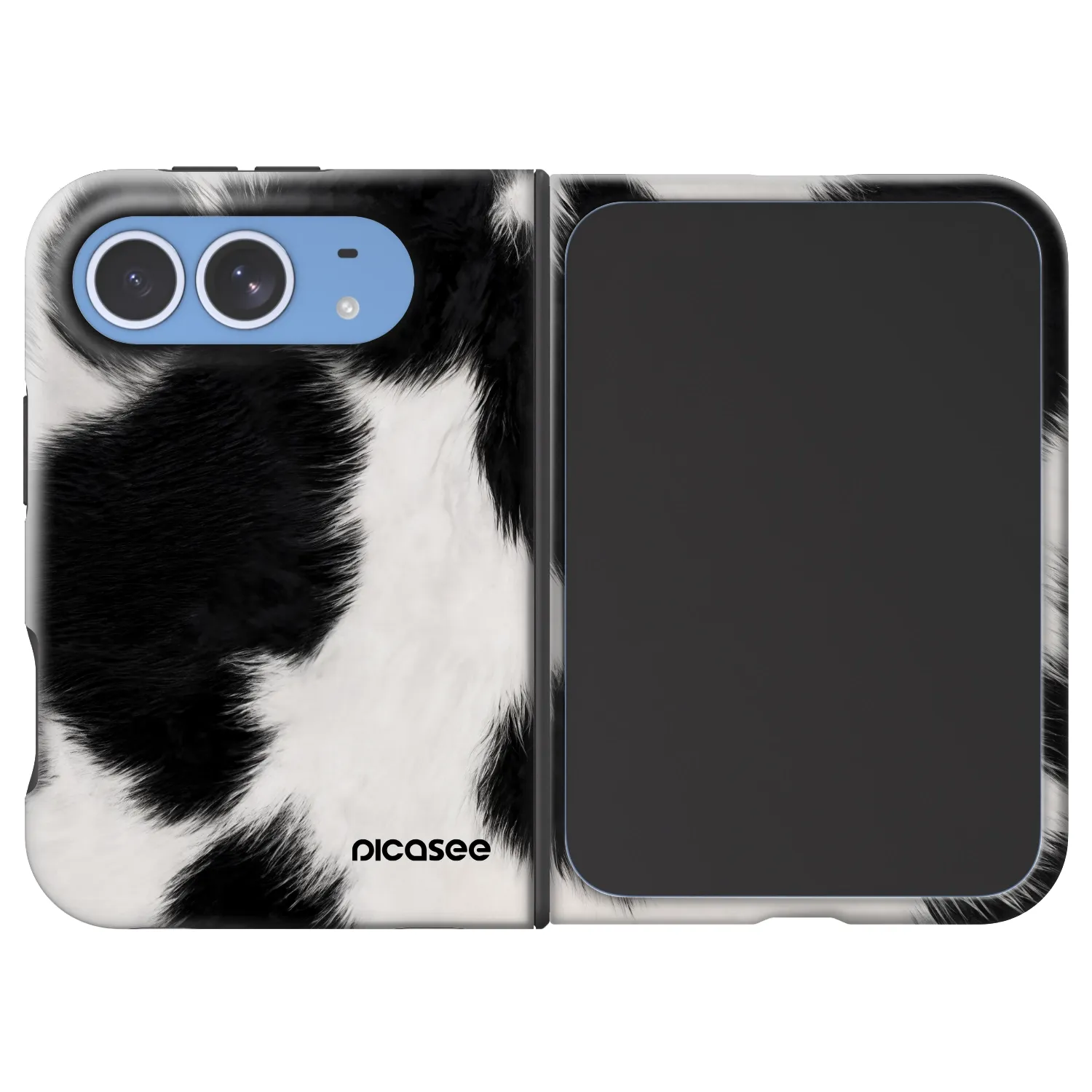 Picasee Fashion Case MagSafe Apple iPhone Duo - Black Moo