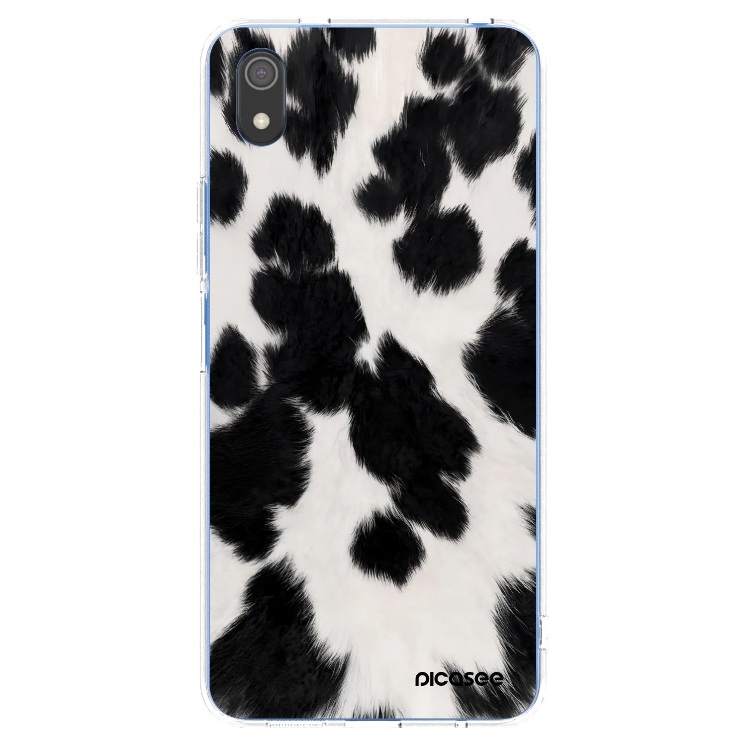 Picasee silikonový průhledný obal pro Xiaomi Redmi 7A - Black Moo