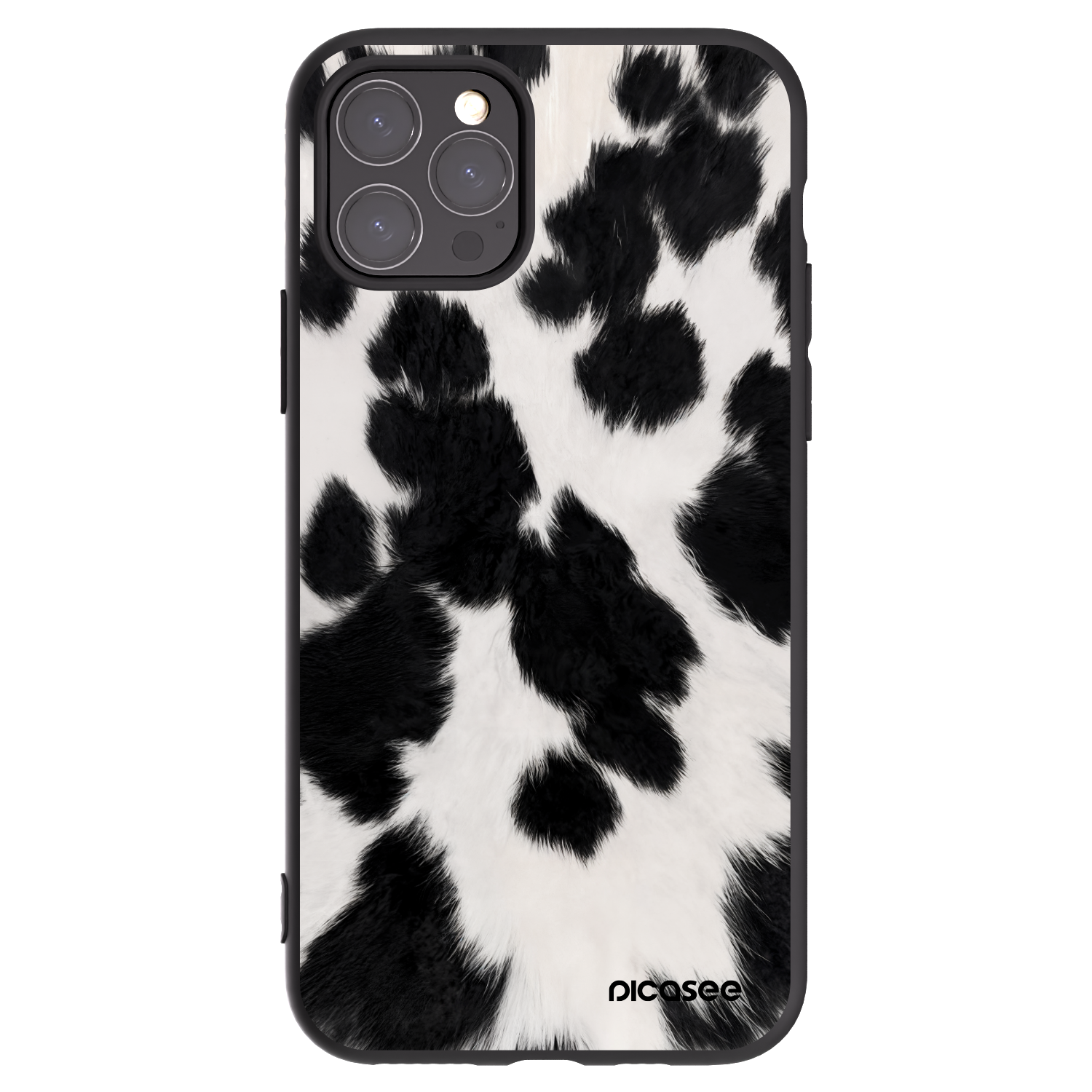 Picasee silikonový černý obal pro Apple iPhone 11 Pro - Black Moo