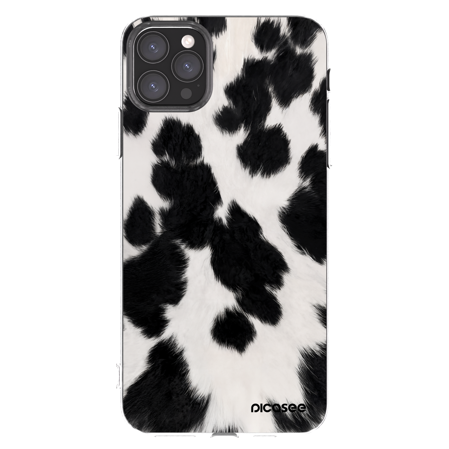 Picasee silikonový průhledný obal pro Apple iPhone 11 Pro Max - Black Moo
