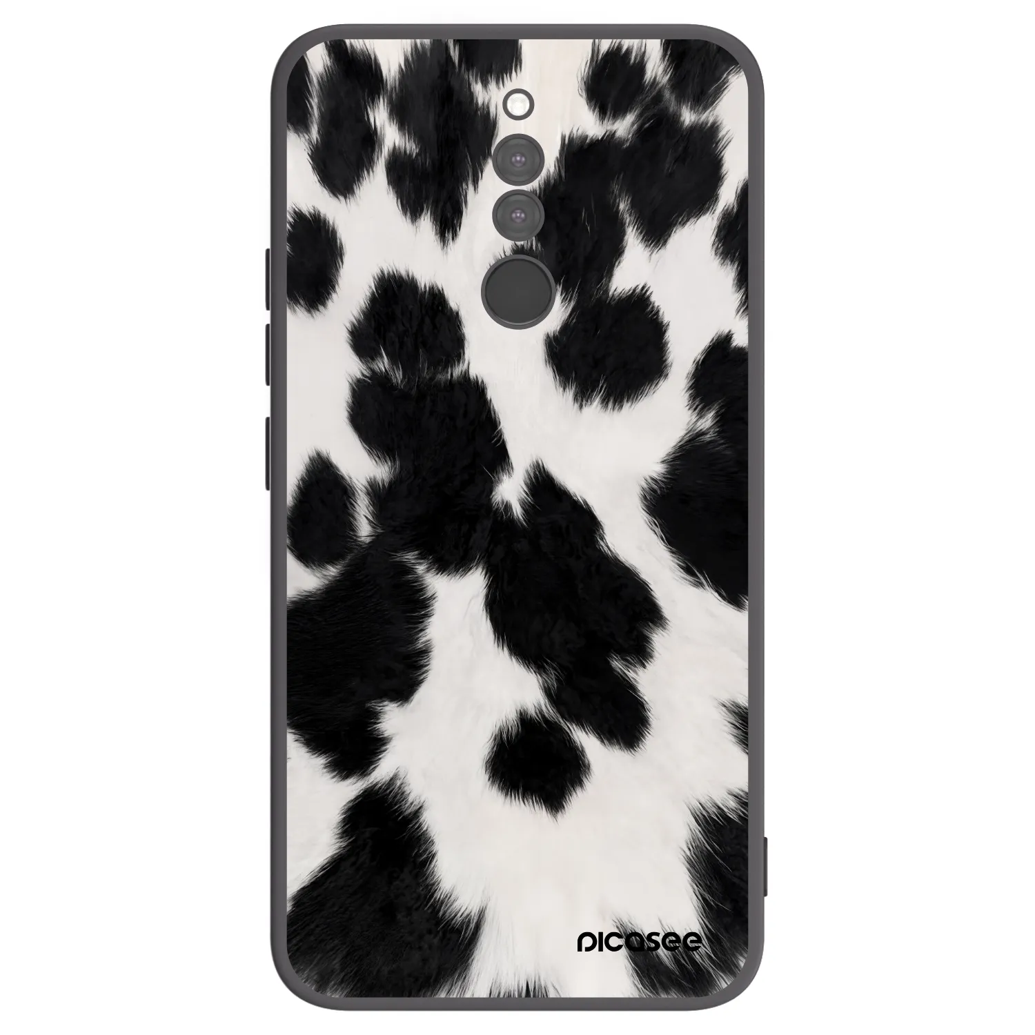 Picasee silikonový černý obal pro Xiaomi Redmi 8 - Black Moo