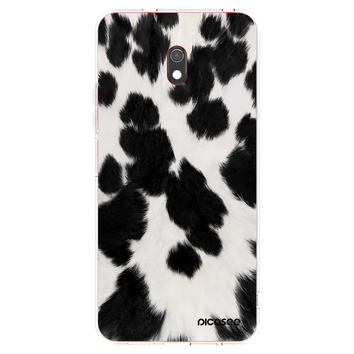 Picasee silikonový průhledný obal pro Xiaomi Redmi 8A - Black Moo