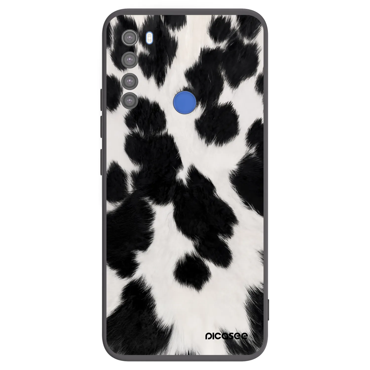 Picasee silikonový černý obal pro Xiaomi Redmi Note 8T - Black Moo