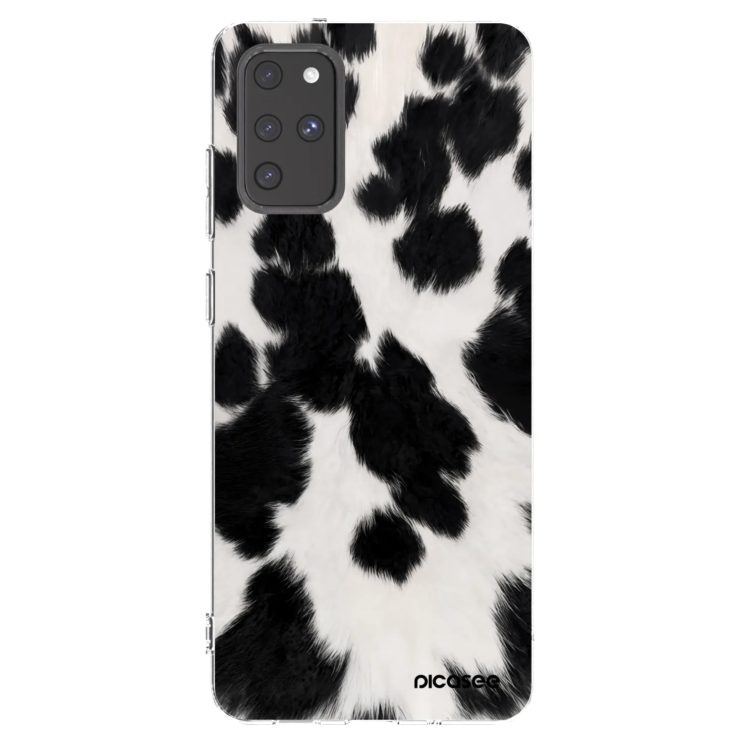 Picasee silikonový průhledný obal pro Samsung Galaxy S20+ G985F - Black Moo