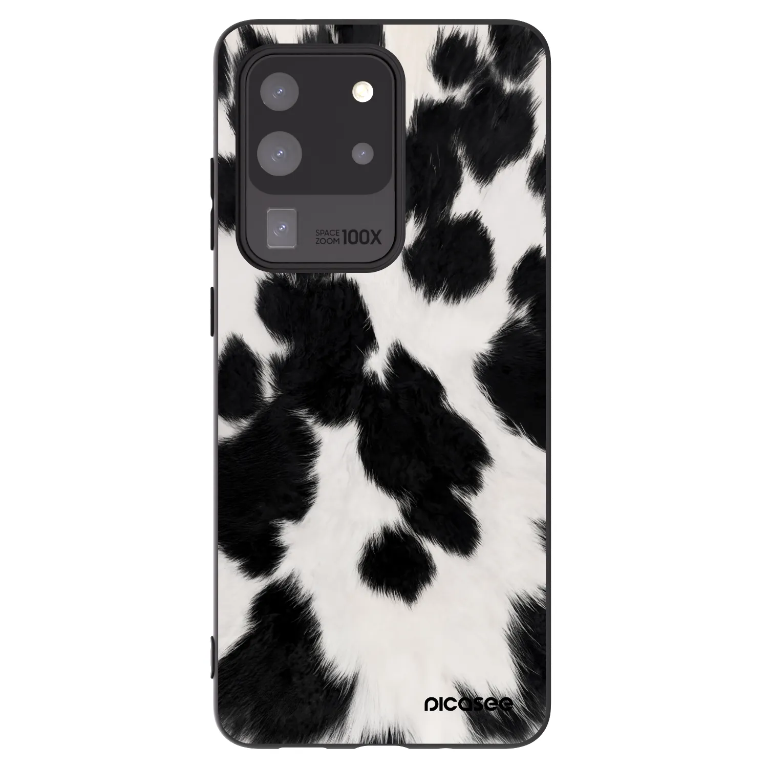 Picasee silikonový černý obal pro Samsung Galaxy S20 Ultra 5G G988F - Black Moo