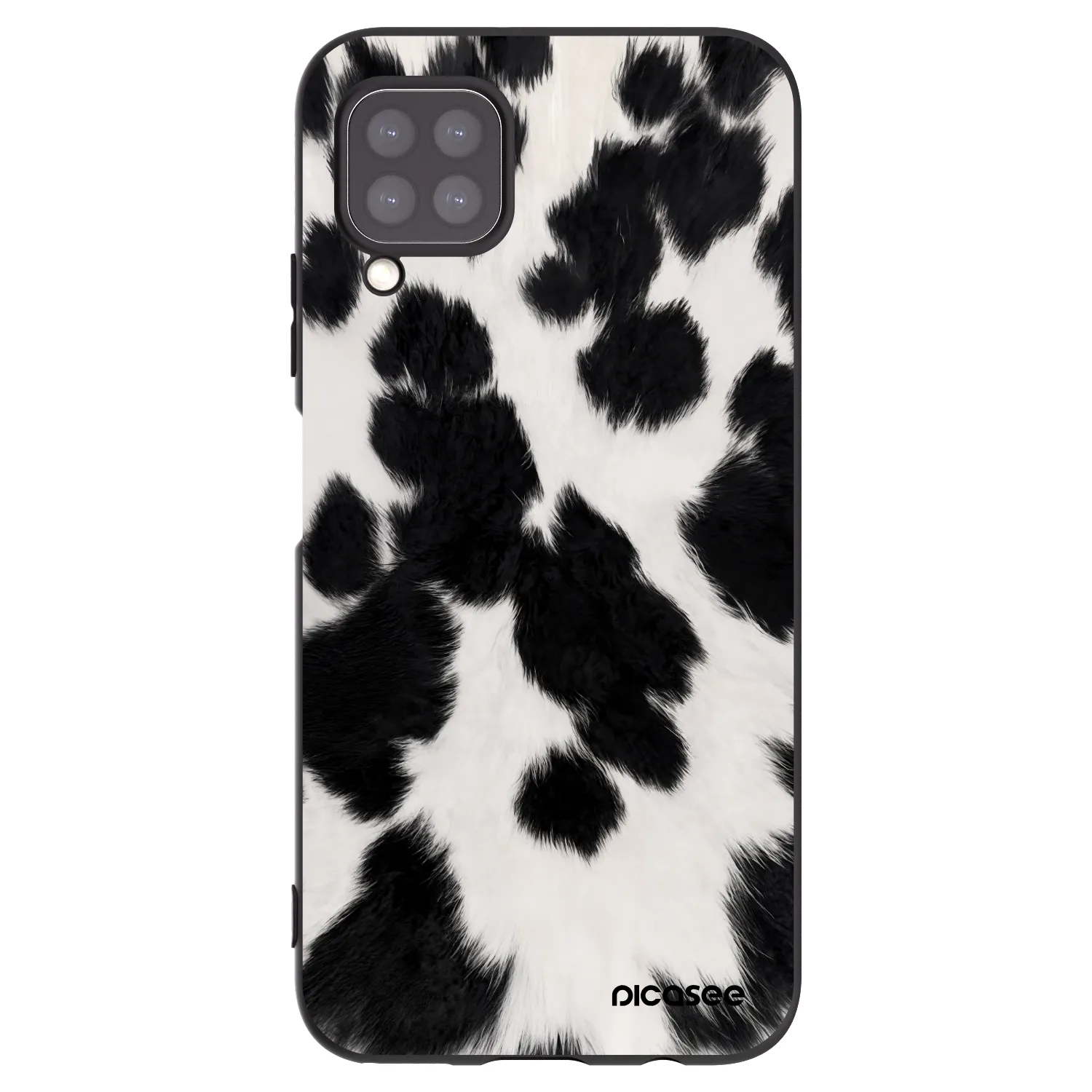 Picasee silikonový černý obal pro Huawei P40 Lite - Black Moo