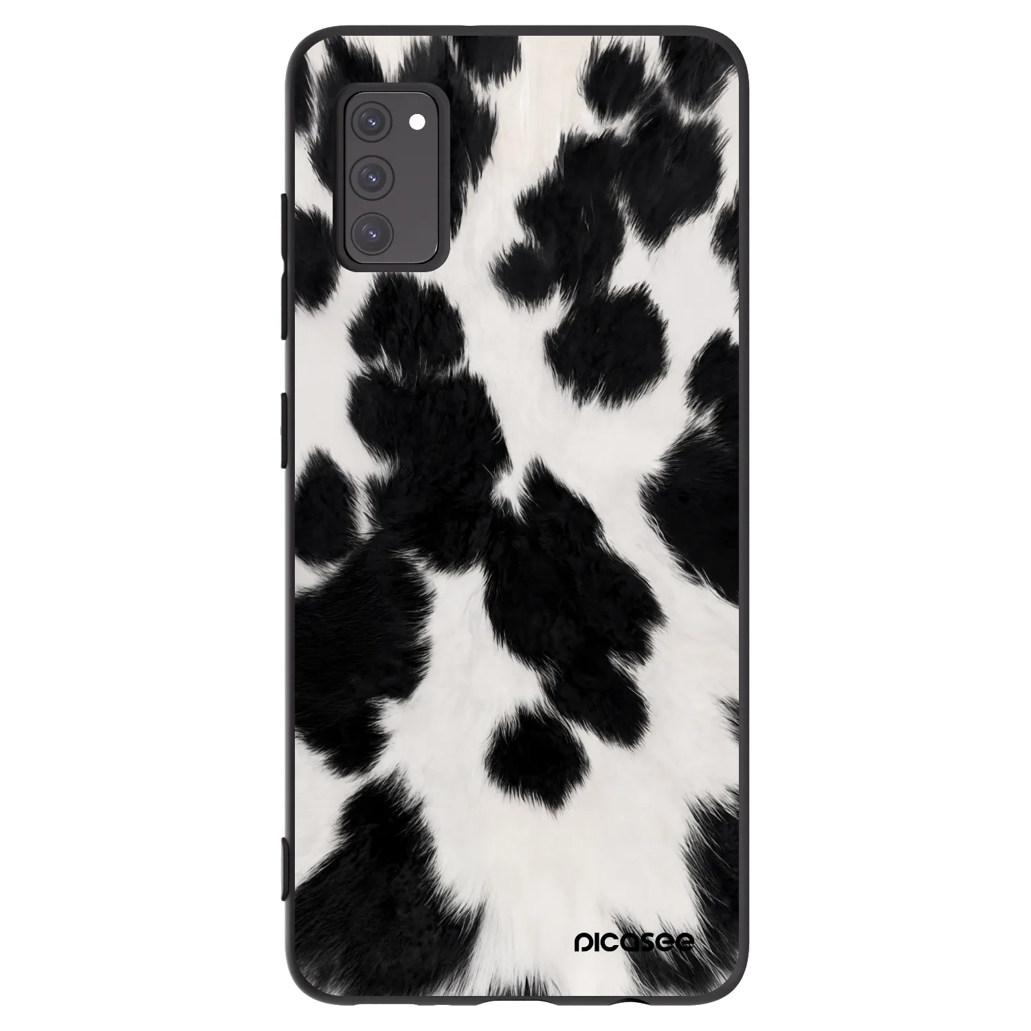 Picasee silikonový černý obal pro Samsung Galaxy A41 A415F - Black Moo