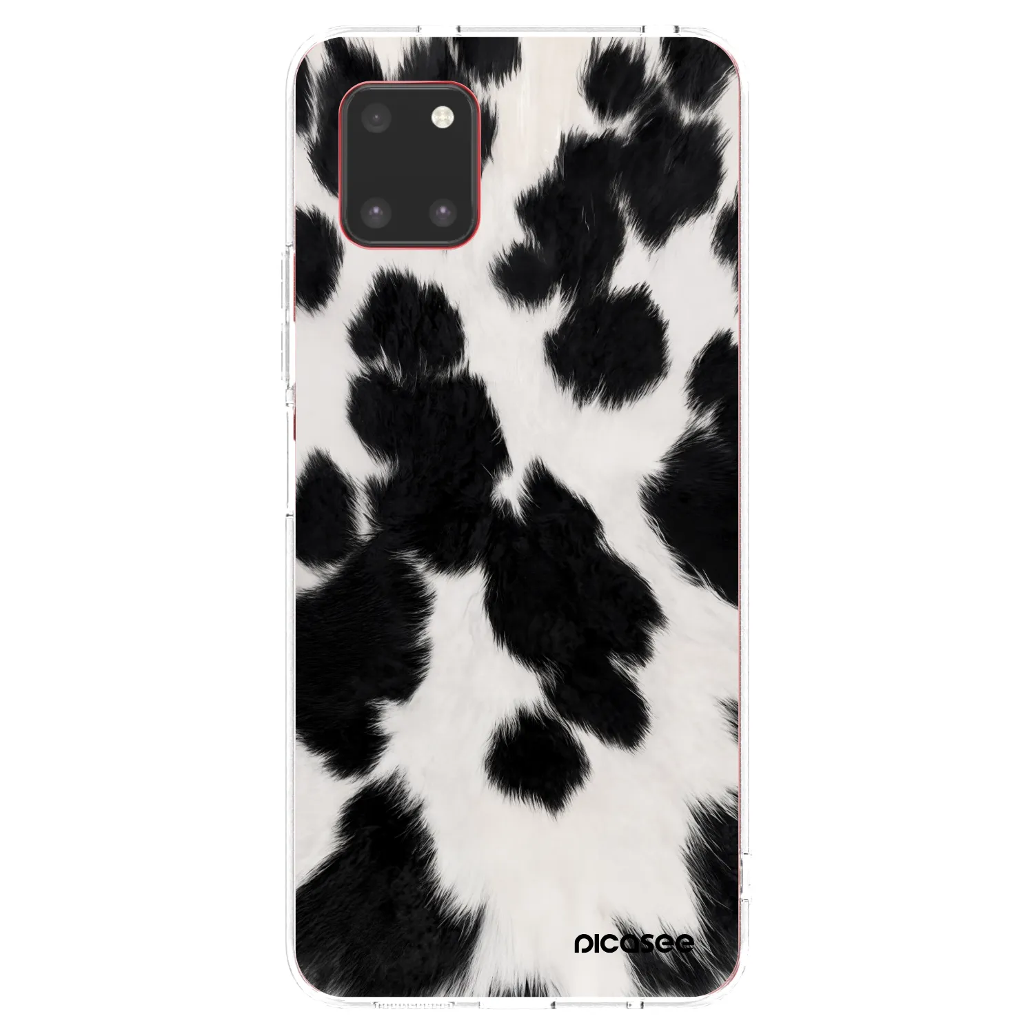 Picasee silikonový průhledný obal pro Samsung Galaxy Note 10 Lite N770F - Black Moo