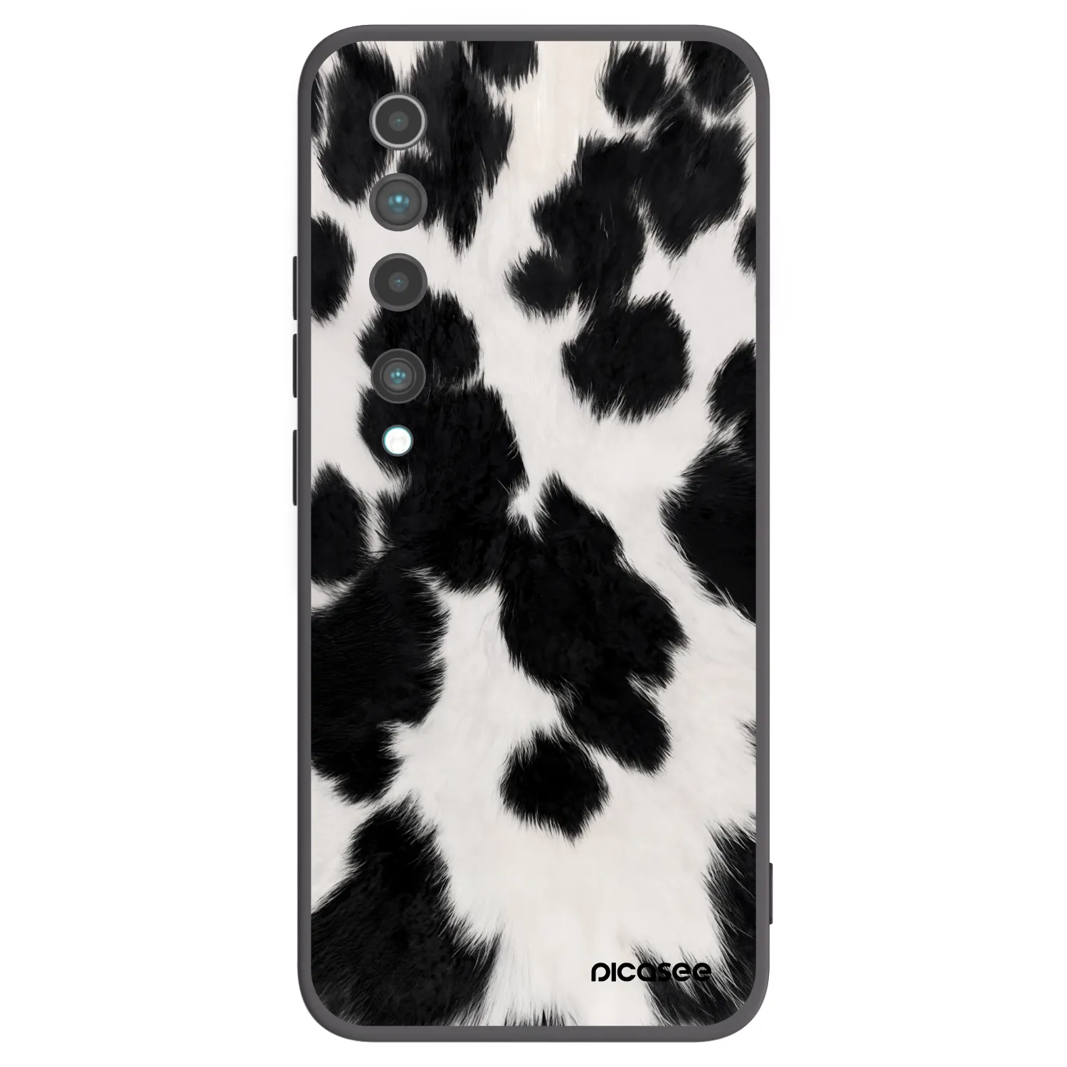 Picasee silikonový černý obal pro Xiaomi Mi 10 - Black Moo