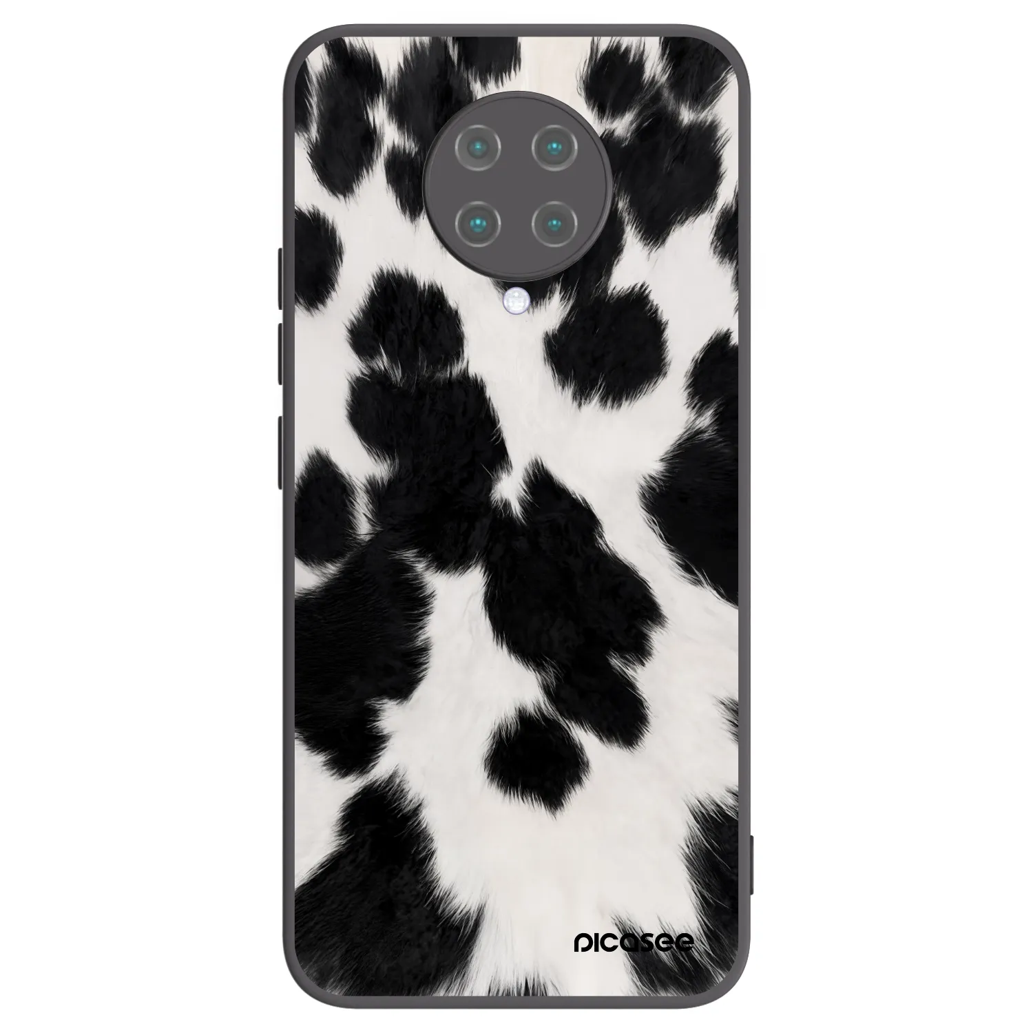 Picasee silikonový černý obal pro Xiaomi Poco F2 Pro - Black Moo