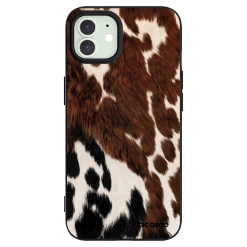 Picasee silikonový černý obal pro Apple iPhone 12 - Rust
