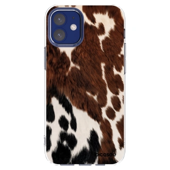 Picasee silikonový průhledný obal pro Apple iPhone 12 mini - Rust