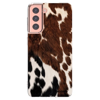 Picasee silikonový průhledný obal pro Samsung Galaxy S21 5G G991B - Rust