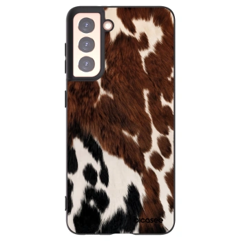 Picasee silikonový černý obal pro Samsung Galaxy S21 5G G991B - Rust