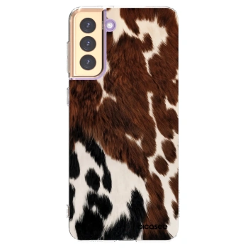 Picasee silikonový průhledný obal pro Samsung Galaxy S21+ 5G G996F - Rust