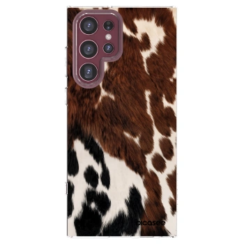 Picasee silikonový průhledný obal pro Samsung Galaxy S22 Ultra 5G - Rust